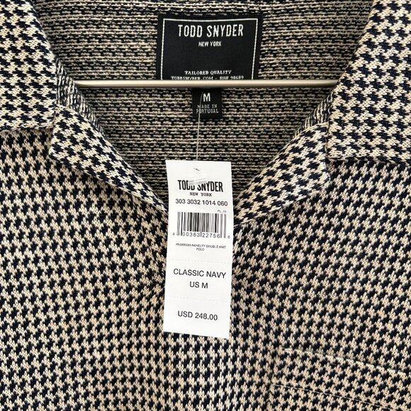 Todd Snyder Polo | NWT NEVER WORN! Mens Medium - Picture 3 of 4